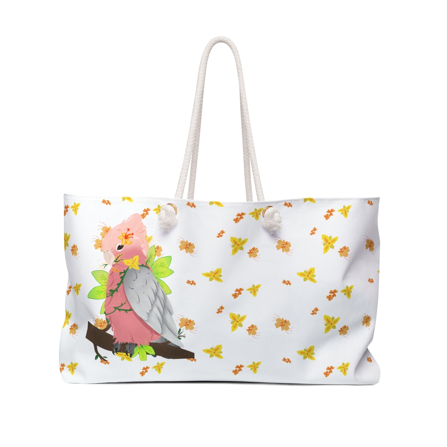 Pink Galah Weekender Bag