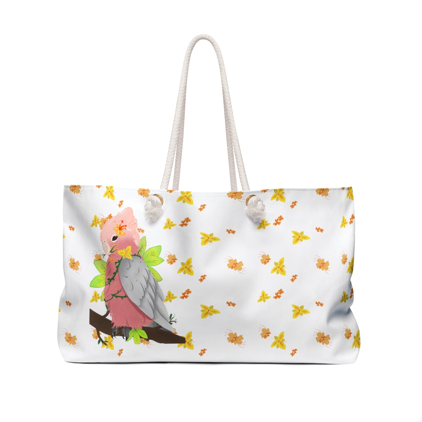 Pink Galah Weekender Bag