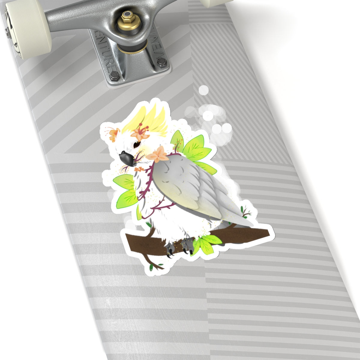 Kiss-Cut Sticker - Tropical Cockatoo