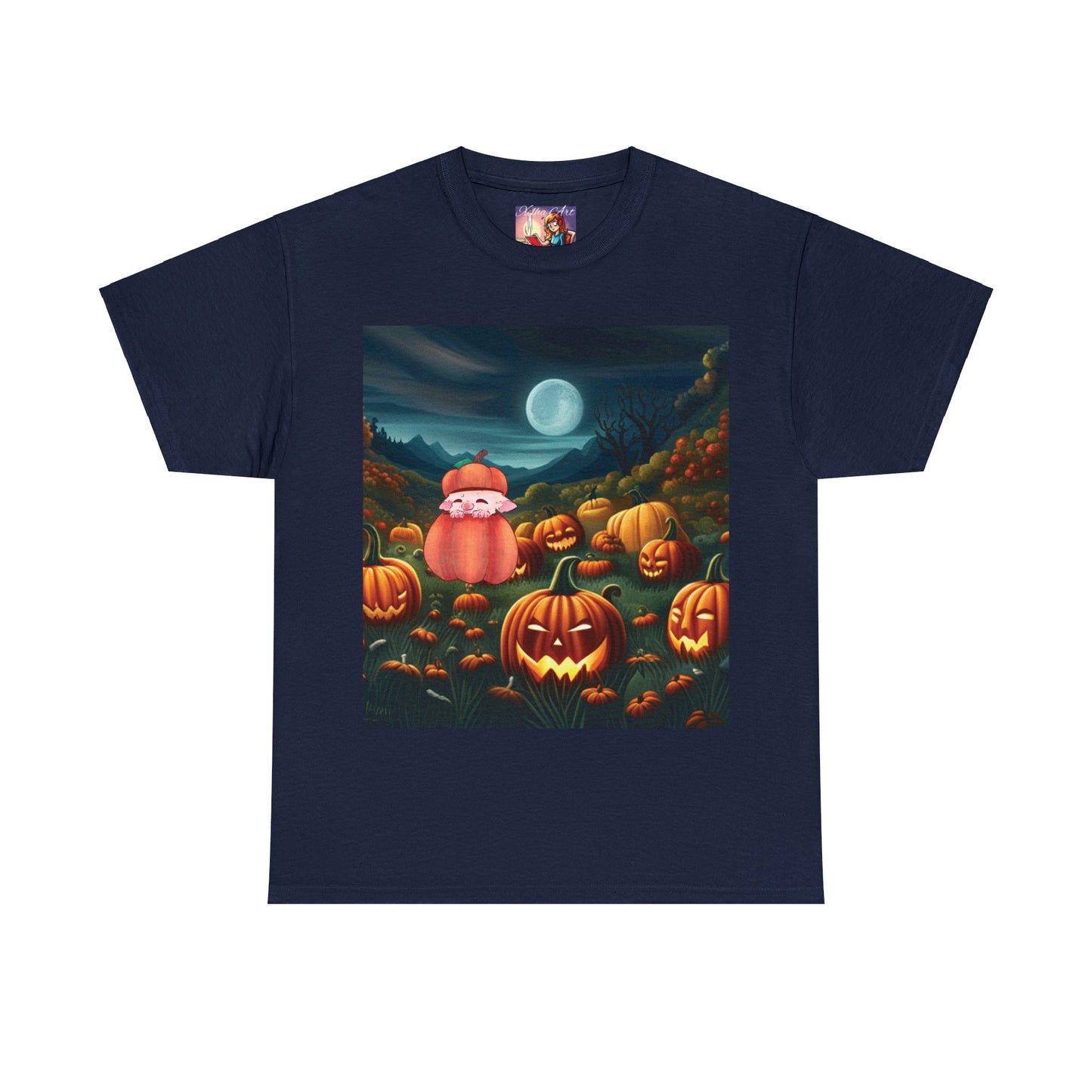 Binx Sugar Glider in pumpkin patch Tee