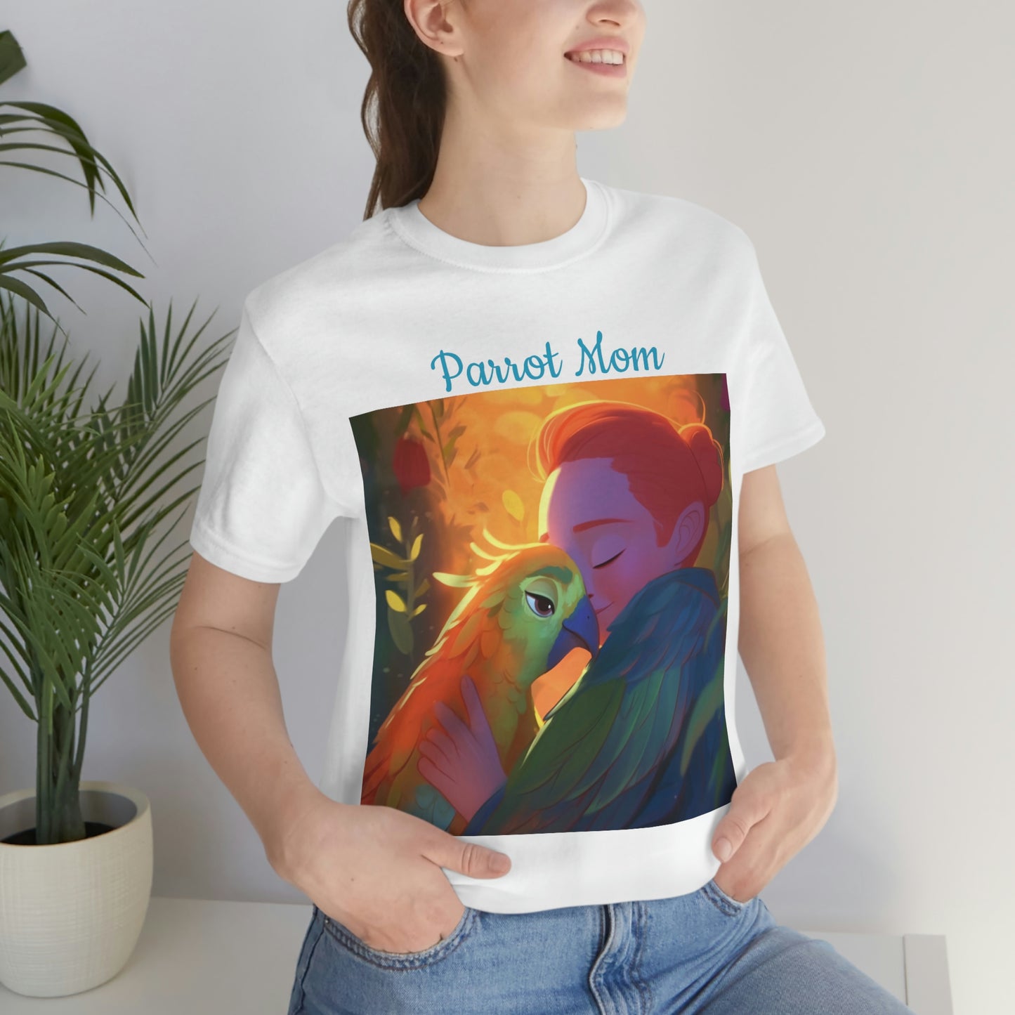 Parrot Mom Short Sleeve Tee