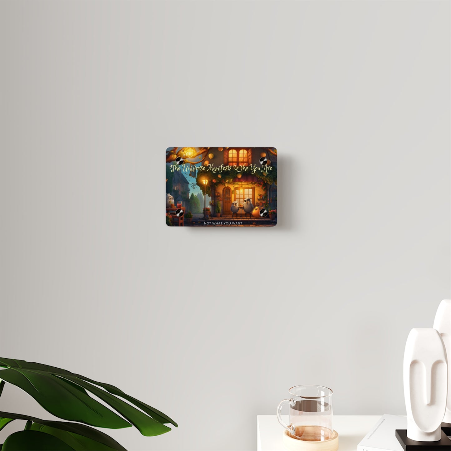 Acrylic Wall Art- The Universe Manifests Who You Are
