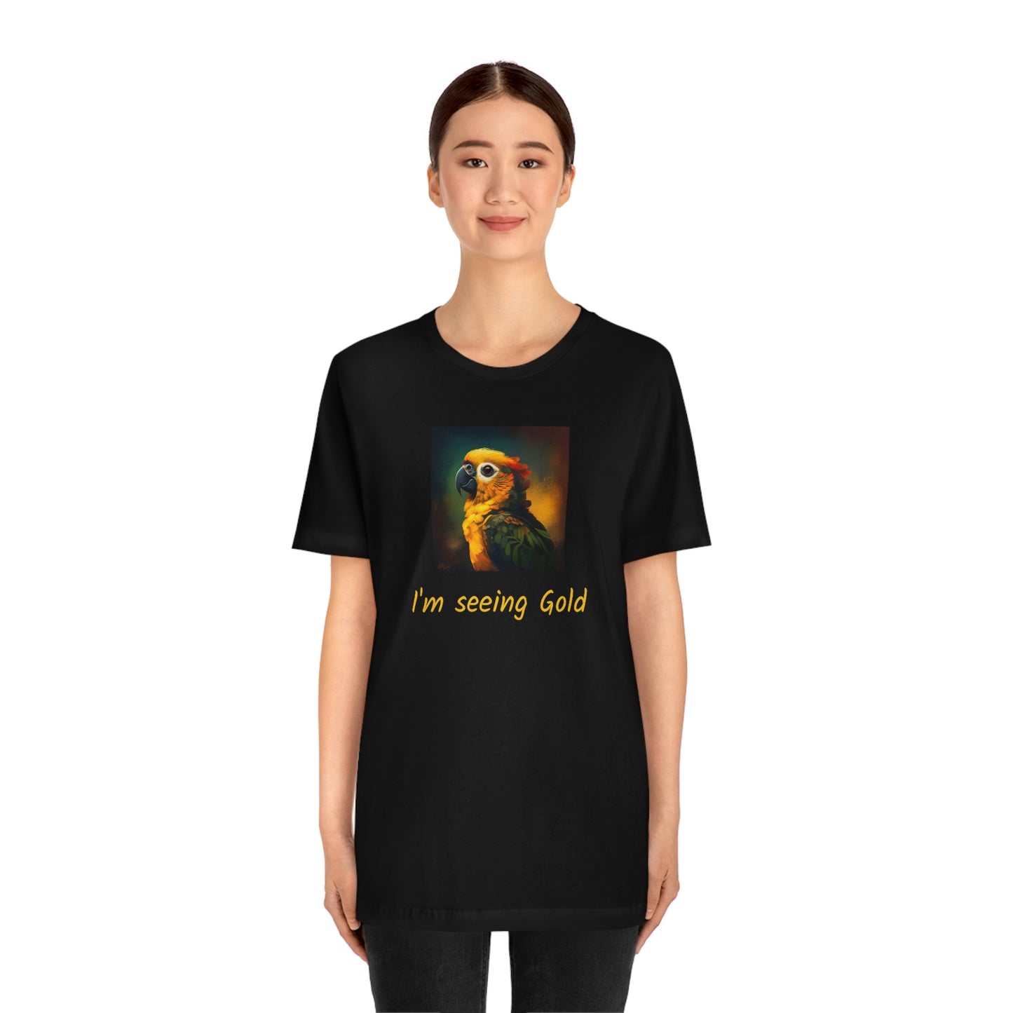 I see in Golden - Jersey Short Sleeve Tee