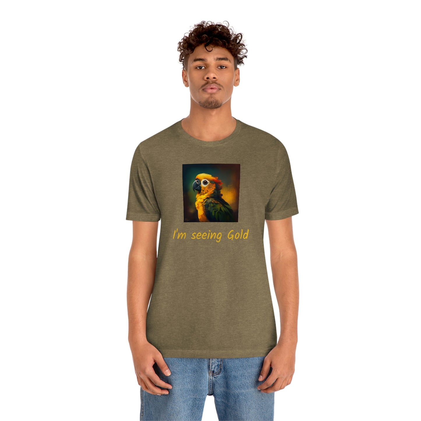 I see in Golden - Jersey Short Sleeve Tee